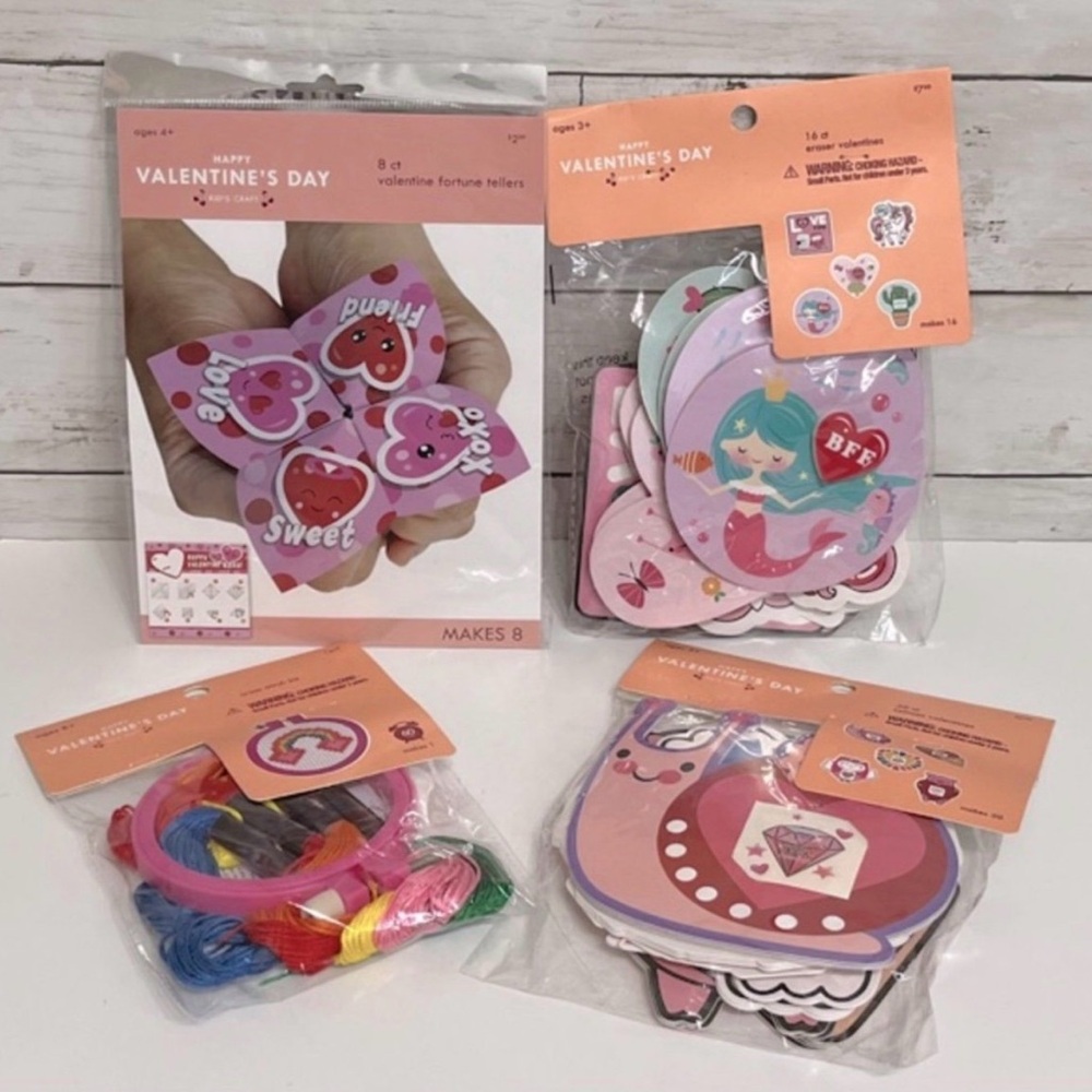 NWT Kid’s Valentine's Day Activity Bundle PRICE FIRM